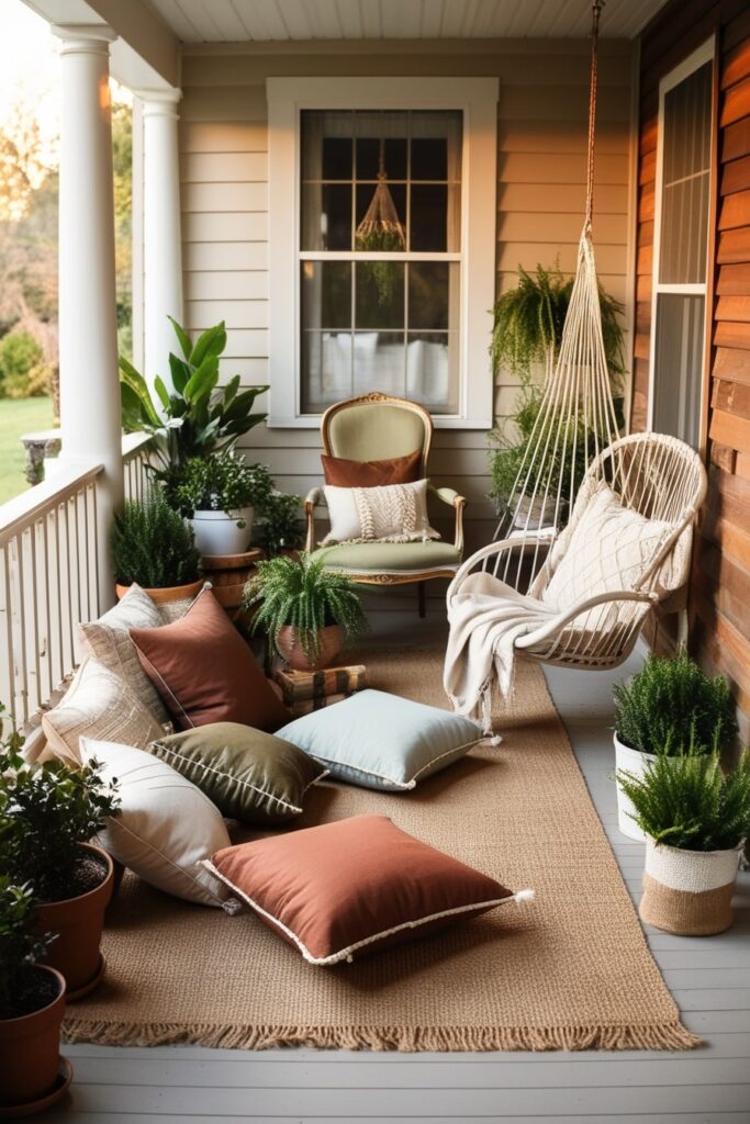 How to Dress Your Porch Bohemian Style with Macrame Decor