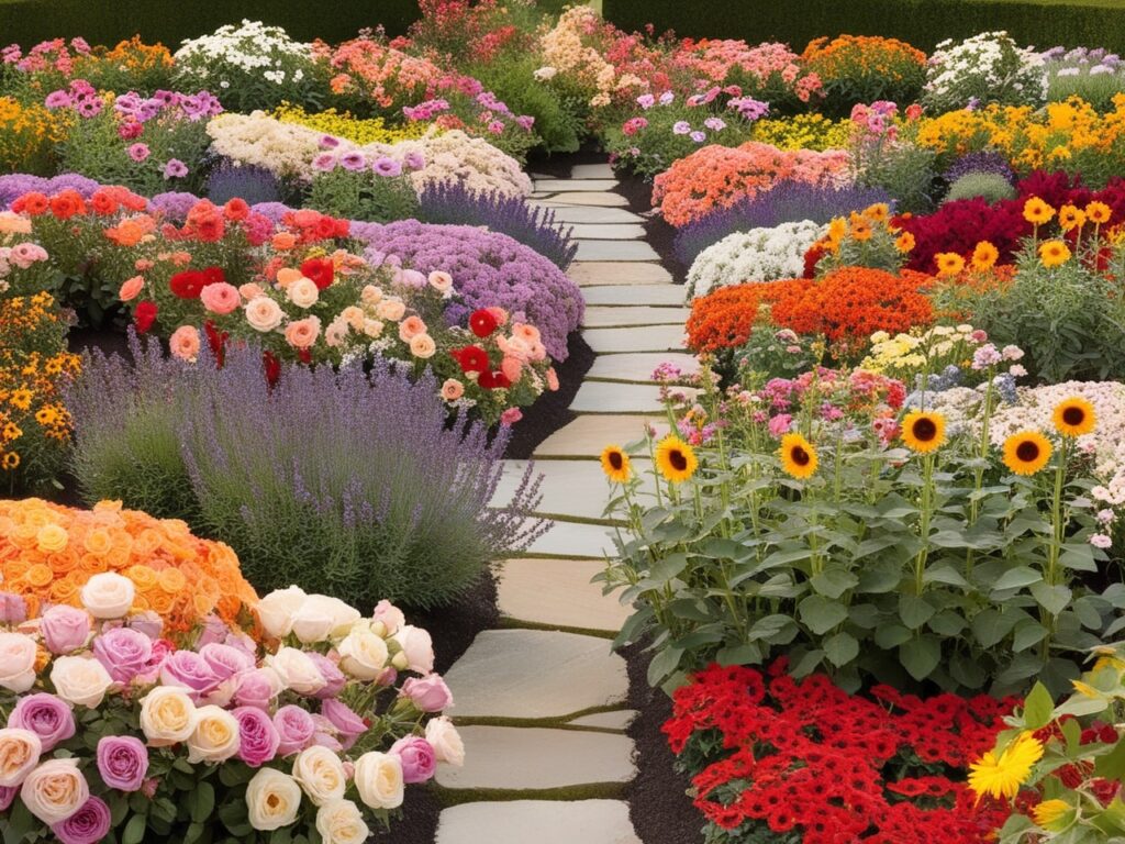 Flower Garden Design Ideas: A Symphony of Color