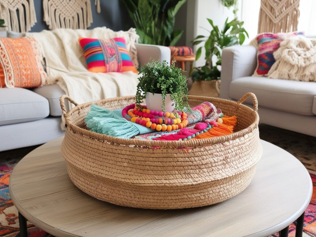 Round Coffee Table Decor Ideas