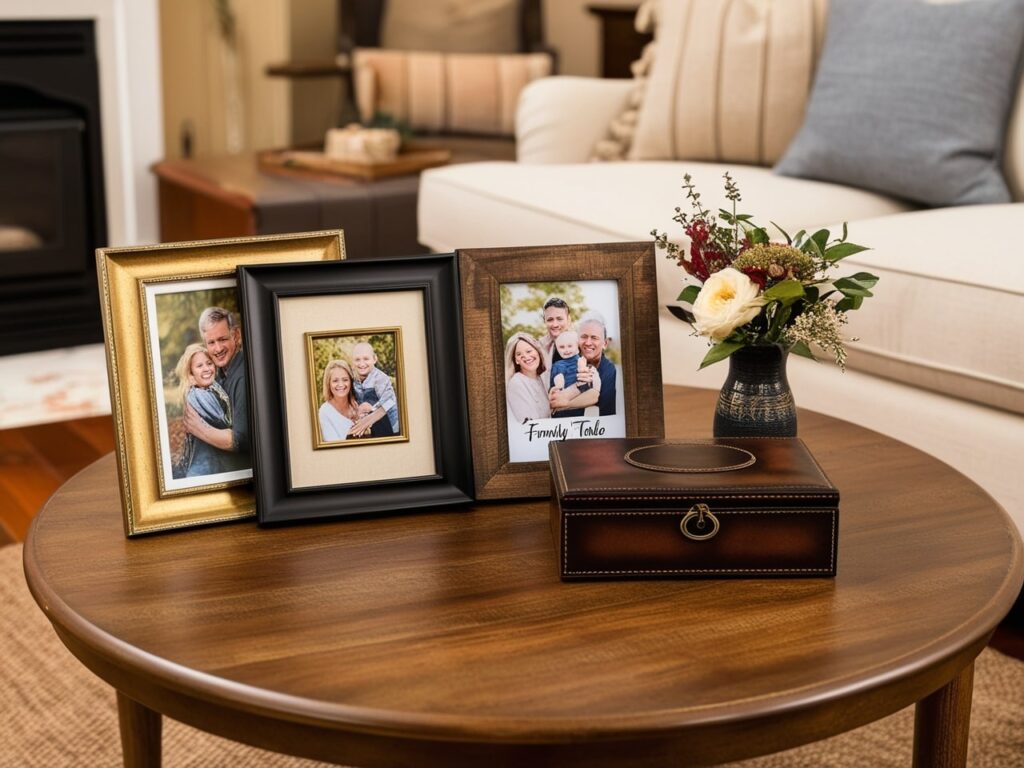 Round Coffee Table Decor Ideas
