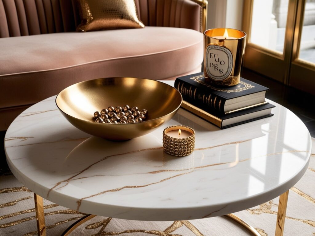 Round Coffee Table Decor Ideas