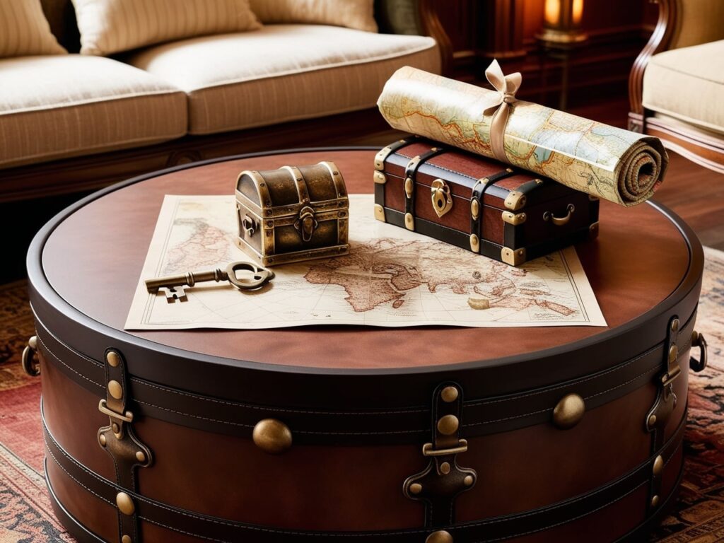 Round Coffee Table Decor Ideas