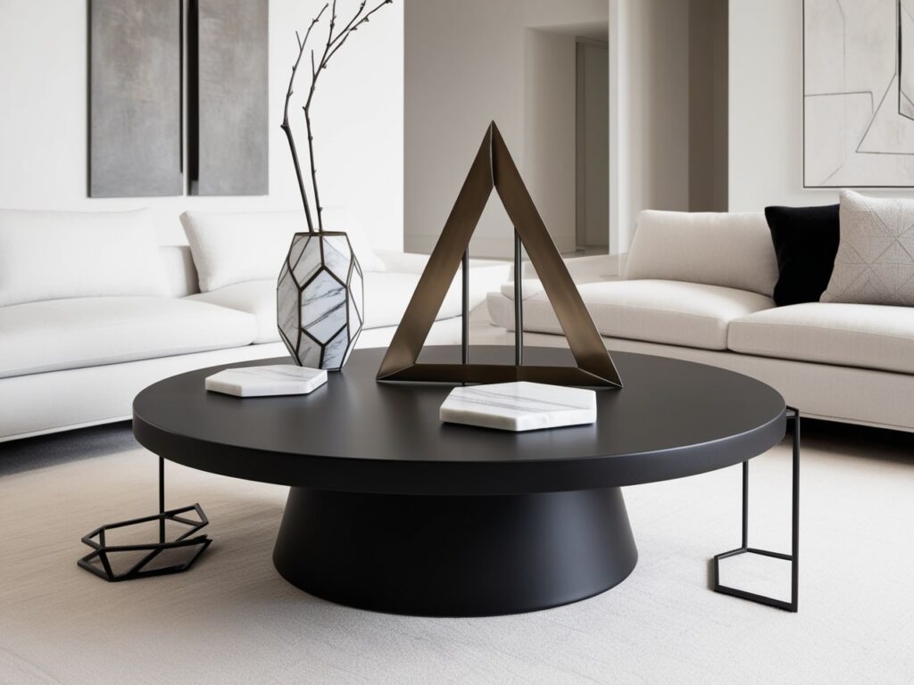 Round Coffee Table Decor Ideas