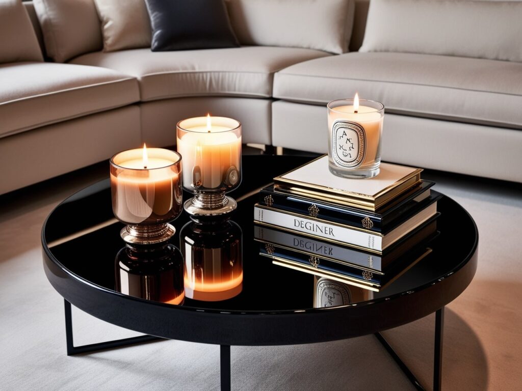 Round Coffee Table Decor Ideas