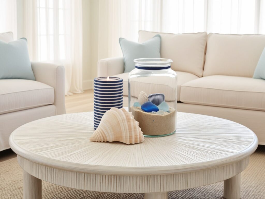 Round Coffee Table Decor Ideas