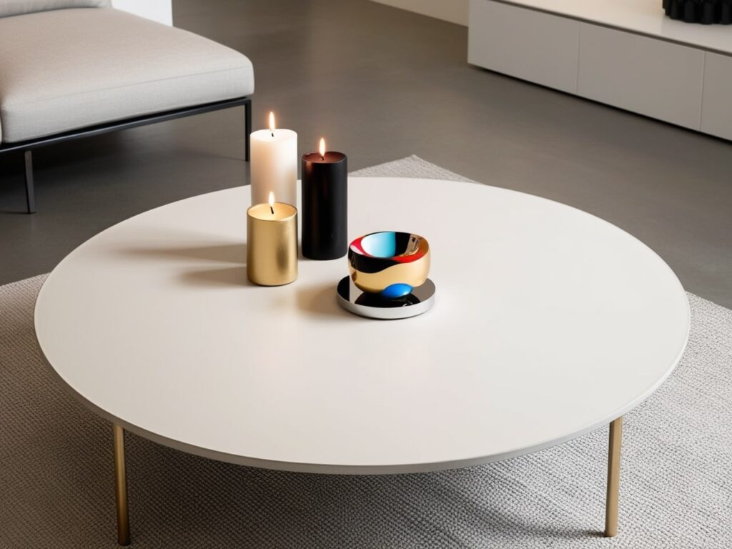 Round Coffee Table Decor Ideas