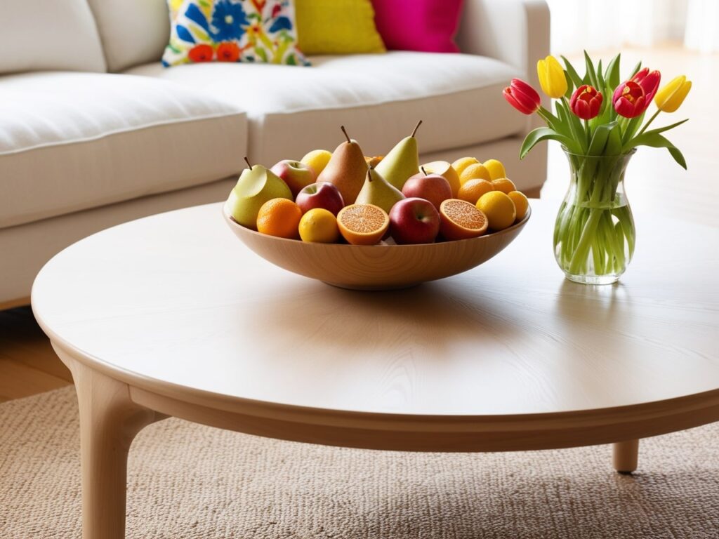 Round Coffee Table Decor Ideas