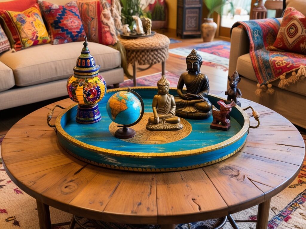 Round Coffee Table Decor Ideas