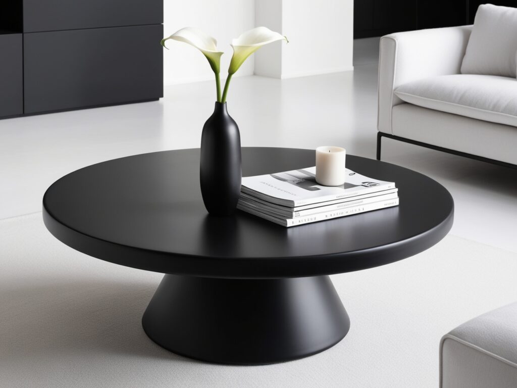 Round Coffee Table Decor Ideas