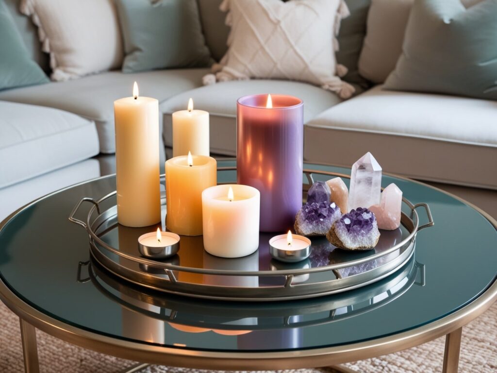 Round Coffee Table Decor Ideas
